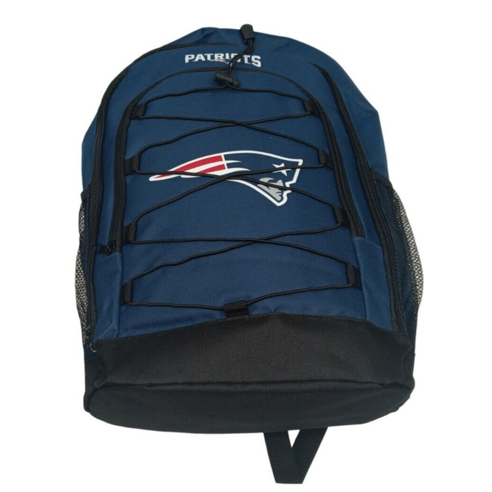 New‎ NFL England Patriots Backpack by FOCO [13" x 19" Empty] Adjustable - Picture 8 of 14